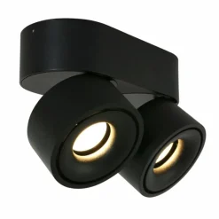 Luminaires Steinhauer Plafonnier Steinhauer Fez LED Noir, 2 lumières* Éclairage Led