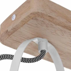 Lampes Industrielles-Luminaires Steinhauer Plafonnier Steinhauer Gearwood LED Blanc, 2 lumières