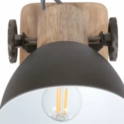 Lampes En Bois-Luminaires Steinhauer Plafonnier Steinhauer Gearwood Bois clair, 1 lumière