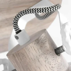 Lampes Industrielles-Luminaires Steinhauer Plafonnier Steinhauer Gearwood Brun, Blanc, 3 lumières