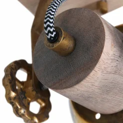 Lampes Industrielles-Luminaires Steinhauer Plafonnier Steinhauer Gearwood Bronze, 1 lumière