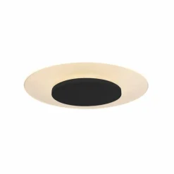 Luminaires Steinhauer Plafonnier Steinhauer Lido LED Noir, 1 lumière* Éclairage Led