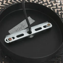 Style Boho-Chic-Luminaires Steinhauer Plafonnier Steinhauer Maze Écru, Noir, 1 lumière