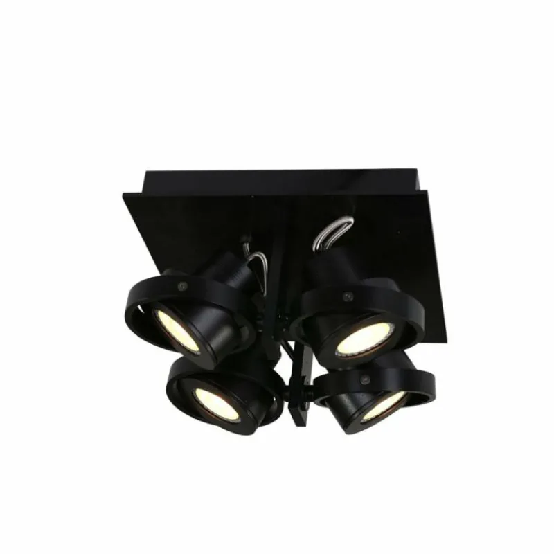 Luminaires Steinhauer Plafonnier Steinhauer MEXLITE Noir, 4 lumières* Plafonniers