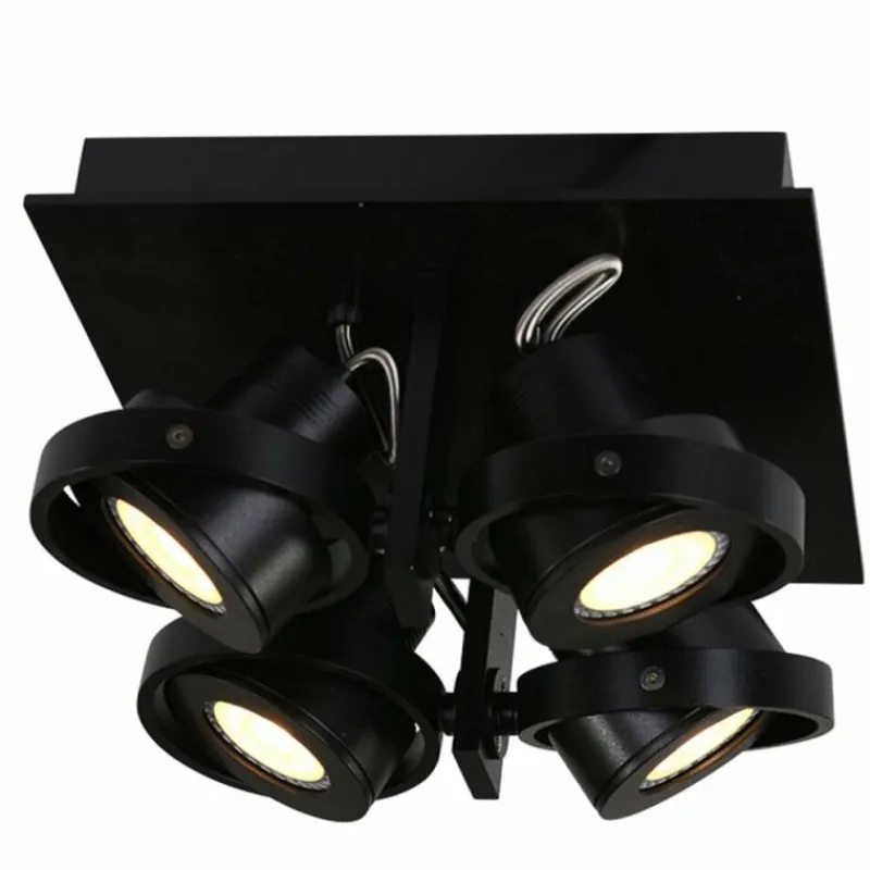 Luminaires Steinhauer Plafonnier Steinhauer MEXLITE Noir, 4 lumières* Plafonniers