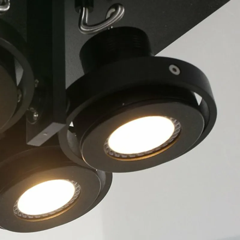 Luminaires Steinhauer Plafonnier Steinhauer MEXLITE Noir, 4 lumières* Plafonniers