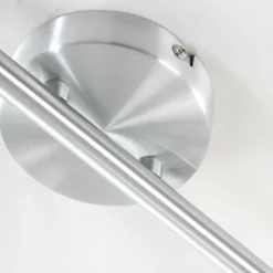 Luminaires Steinhauer Plafonnier Steinhauer Natasja LED Acier inoxydable, 2 lumières* Éclairage Led