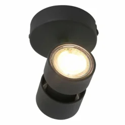 Luminaires Steinhauer Plafonnier Steinhauer Natasja LED Noir, 1 lumière* Éclairage Led