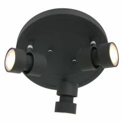 Luminaires Steinhauer Plafonnier Steinhauer Natasja LED Noir, 3 lumières* Éclairage Led
