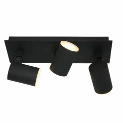 Luminaires Steinhauer Plafonnier Steinhauer Points noirs LED Noir, 3 lumières* Éclairage Led