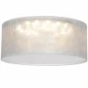 Lampes En Tissu-Luminaires Steinhauer Plafonnier Steinhauer Prestige Chic Blanc, 1 lumière