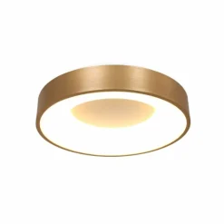 Lampes Dorées-Luminaires Steinhauer Plafonnier Steinhauer Ringlede Or, Blanc, 1 lumière