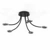 Luminaires Steinhauer Plafonnier Steinhauer Turound LED Noir, 5 lumières