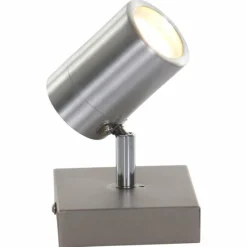 Luminaires Steinhauer Plafonnier Steinhauer Upround LED Gris, Nickel mat, 1 lumière