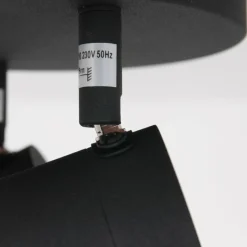 Luminaires Steinhauer Plafonnier Steinhauer Upround LED Noir, 2 lumières* Éclairage Led