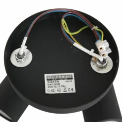 Luminaires Steinhauer Plafonnier Steinhauer Upround LED Noir, 2 lumières* Éclairage Led