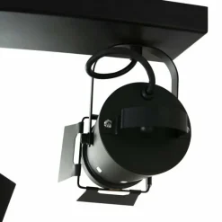 Lampes Industrielles-Luminaires Steinhauer Plafonnier Steinhauer Woschnik Noir, 2 lumières