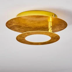 Lampes Dorées-hofstein Plafonnier Sunrise LED Or, 1 lumière