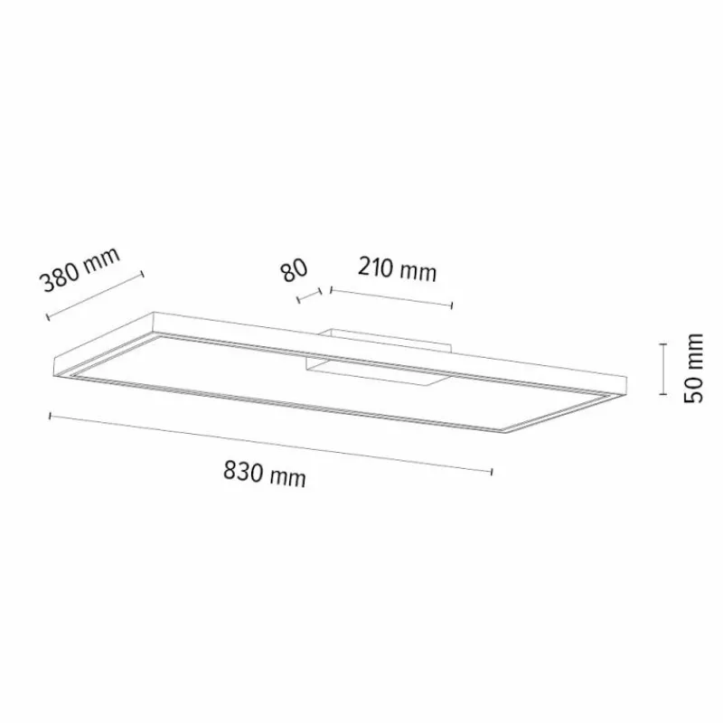 Luminaires Scandinaves-hofstein Plafonnier Surisultana LED Écru, 1 lumière