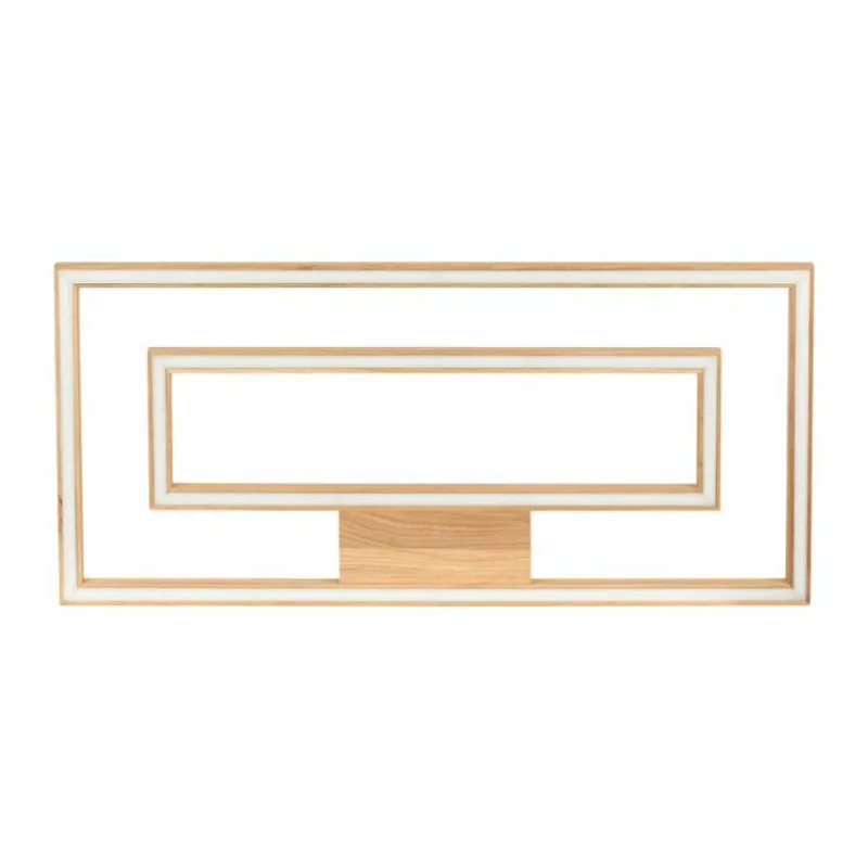 hofstein Plafonnier Surisultana LED Écru, 2 lumières