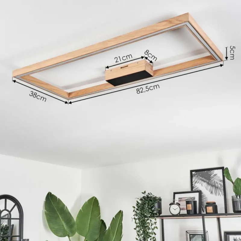 Luminaires Scandinaves-hofstein Plafonnier Surisultana LED Écru, 1 lumière