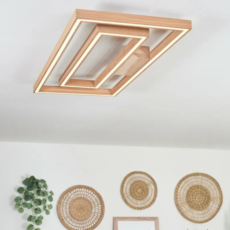 hofstein Plafonnier Surisultana LED Écru, 2 lumières