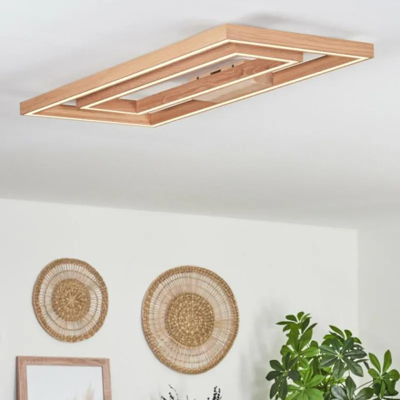 hofstein Plafonnier Surisultana LED Écru, 2 lumières