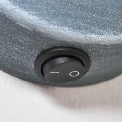 hofstein Plafonnier Susus Gris, 1 lumière