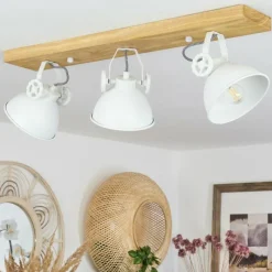 Luminaires Scandinaves-hofstein Plafonnier Svanfolk Blanc, 3 lumières