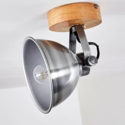 Lampes En Bois-hofstein Plafonnier Svanfolk Bois clair, 1 lumière