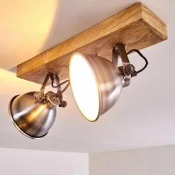 Lampes En Bois-hofstein Plafonnier Svanfolk Bois clair, 2 lumières