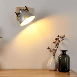 Lampes Industrielles-hofstein Plafonnier Svanfolk Brun, Noir, Zingué, 1 lumière