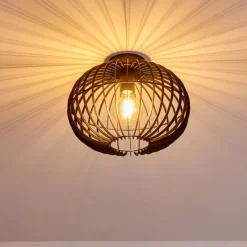 hofstein Plafonnier Svensbyn Noir, 1 lumière