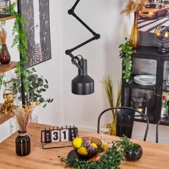 hofstein Plafonnier Tablazos Noir, 1 lumière