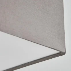 Lampes En Tissu-hofstein Plafonnier Taboga Nickel mat, 2 lumières