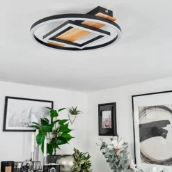 Luminaires Scandinaves-hofstein Plafonnier Taboneira LED Écru, Noir, Blanc, 1 lumière