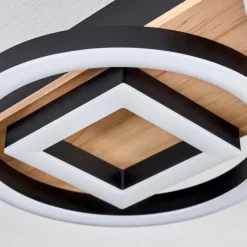 hofstein Plafonnier Taboneira LED Écru, Noir, 2 lumières