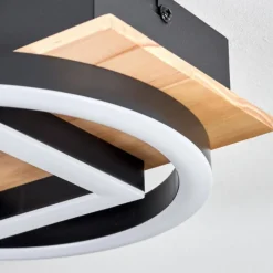 hofstein Plafonnier Taboneira LED Écru, Noir, 2 lumières