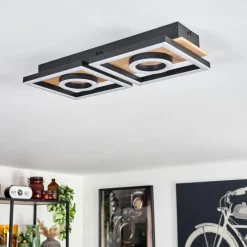 hofstein Plafonnier Taboneira LED Écru, Noir, 2 lumières