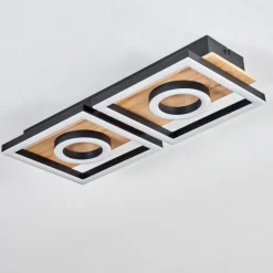 hofstein Plafonnier Taboneira LED Écru, Noir, 2 lumières