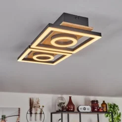hofstein Plafonnier Taboneira LED Écru, Noir, 2 lumières