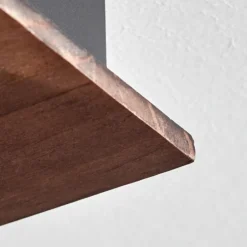 hofstein Plafonnier Taboneira LED Brun foncé, Noir, 3 lumières