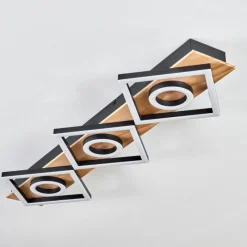 hofstein Plafonnier Taboneira LED Écru, Noir, 3 lumières