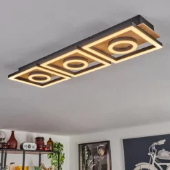 hofstein Plafonnier Taboneira LED Écru, Noir, 3 lumières