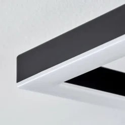 hofstein Plafonnier Taboneira LED Brun foncé, Noir, 2 lumières