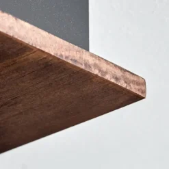 hofstein Plafonnier Taboneira LED Brun foncé, Noir, 2 lumières