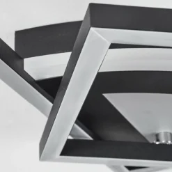hofstein Plafonnier Taleta LED Noir, Blanc, 1 lumière
