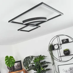 hofstein Plafonnier Taleta LED Noir, Blanc, 1 lumière