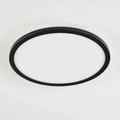 hofstein Plafonnier Tamesch LED Noir, 1 lumière