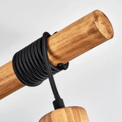 Lampes Dorées-hofstein Plafonnier Tatodere Brun, Noir, 4 lumières